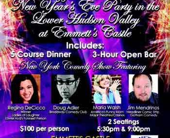 New Year’s Eve 2012 in Rockland County With Comedy Show